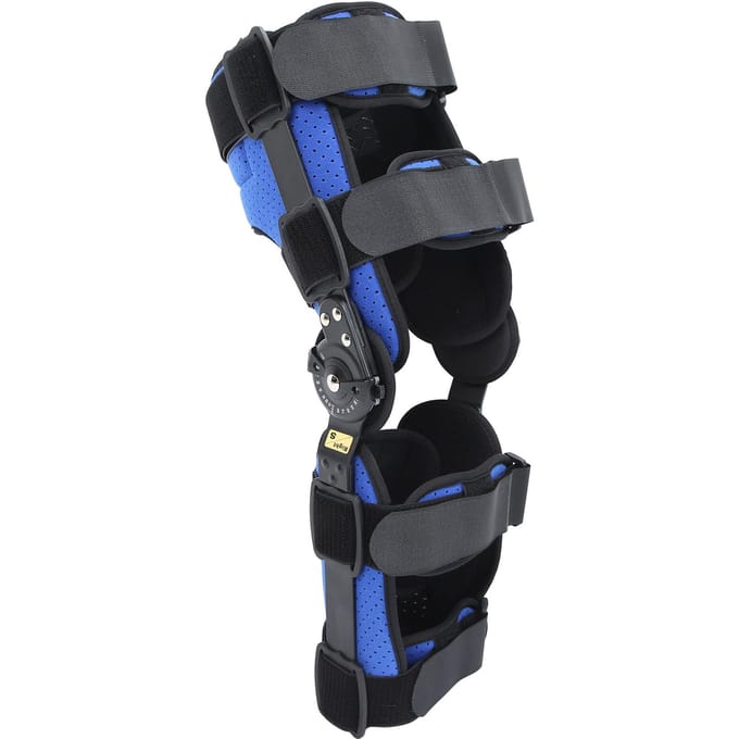 Been Vast Brace Verstelbare Kniegewricht Meniscus Ondersteuning Knieorthese Immobilisator L R S black
