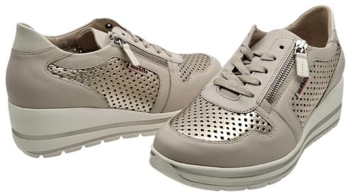 Mobils Abby Perfo silk | dames sneaker 6704-P5148885