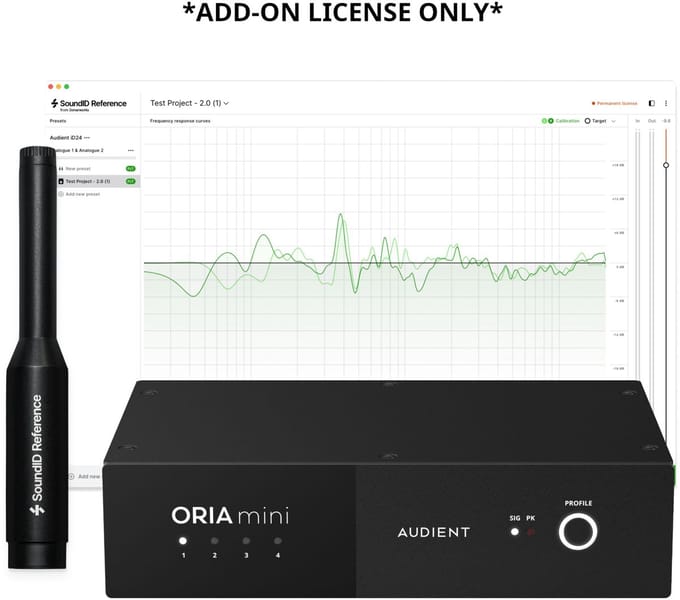 Audient ORIA Mini Add-on Bundle - Studio meettechniek