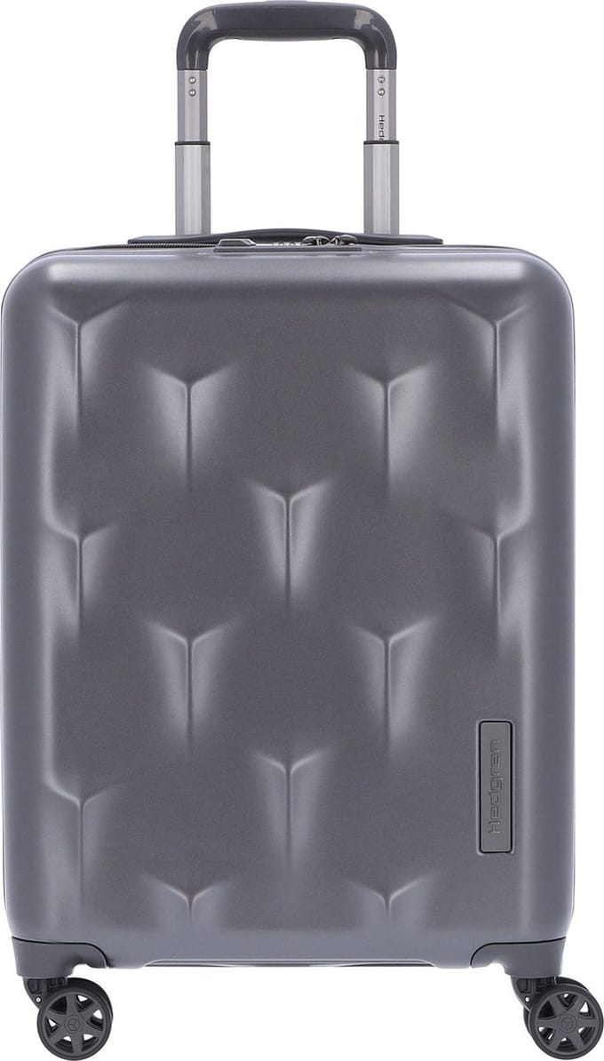 Hedgren Trolley Edge Carve XS Spinner XS Charcoal Grijs 48cm