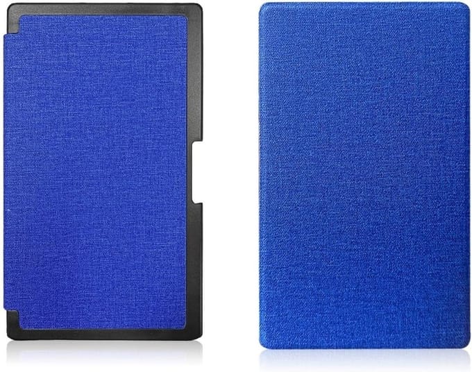 Tablethoes - Beschermhoes E-reader - Apparaat Beschermen - Met Penhouder - 7.3 Inch - Zwart