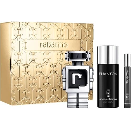 Paco Rabanne PHANTOM Gift Set heren - Eau de Toilette 100 ml - Deo 150 ml - Miniature 10 ml