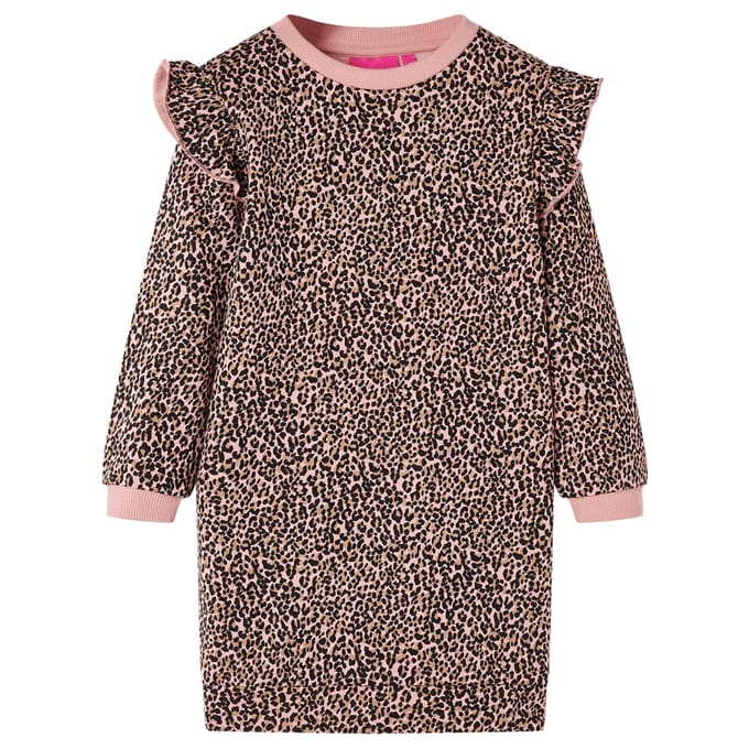 vidaXL - Kinderjurk - 116 - middelroze