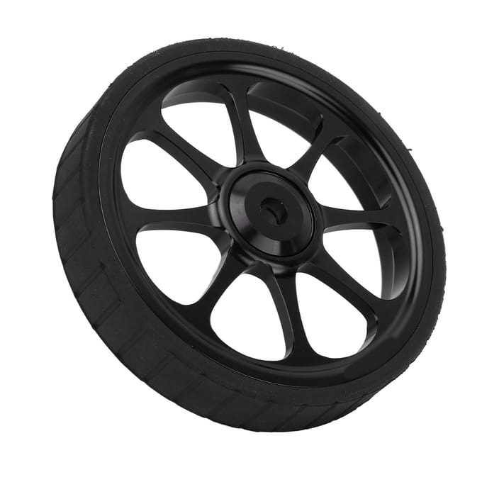 Aluminiumlegering Opvouwbare Fiets Easy Wheel 82mm Verbreed Lager Easy Wheel voor Brompton 3sixty Opvouwbaar zwart