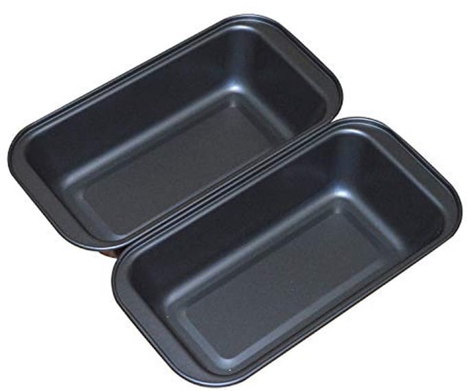Broodpan 8.5 x 4.5 Inch - Carbon Staal Toastpan voor Bakken - Set van 2