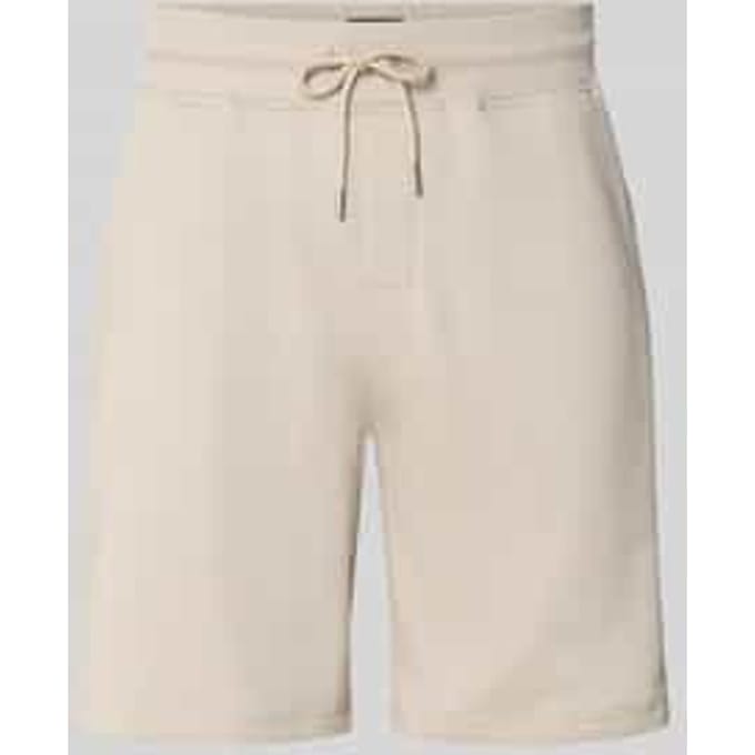 Sweatshorts met tunnelkoord van puur katoen
