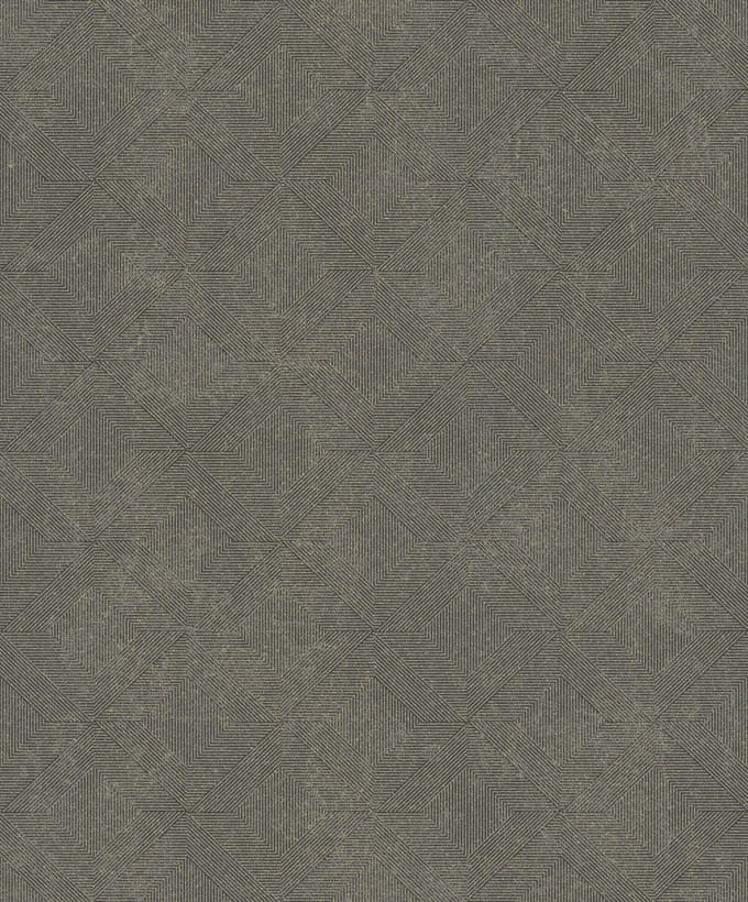 Dutch Wallcoverings - Omura- Danillo zwart/goud - A68201
