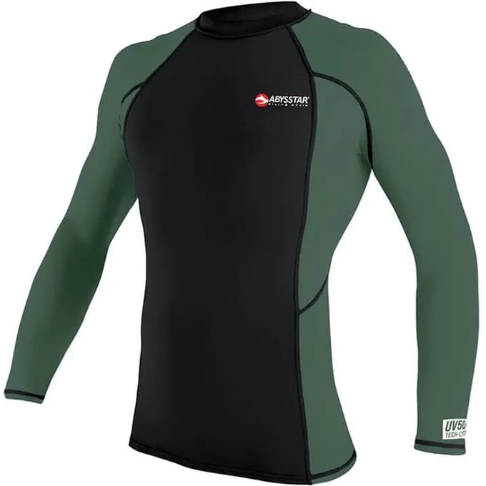 Lycra Langarm Duik T-shirt Abysstar Malibu