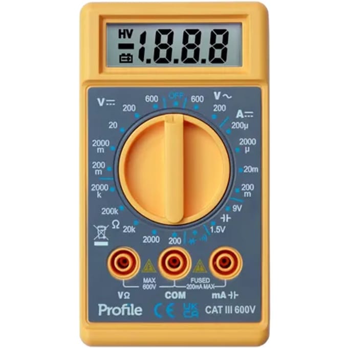 Profile Multimeter Digitaal 600v