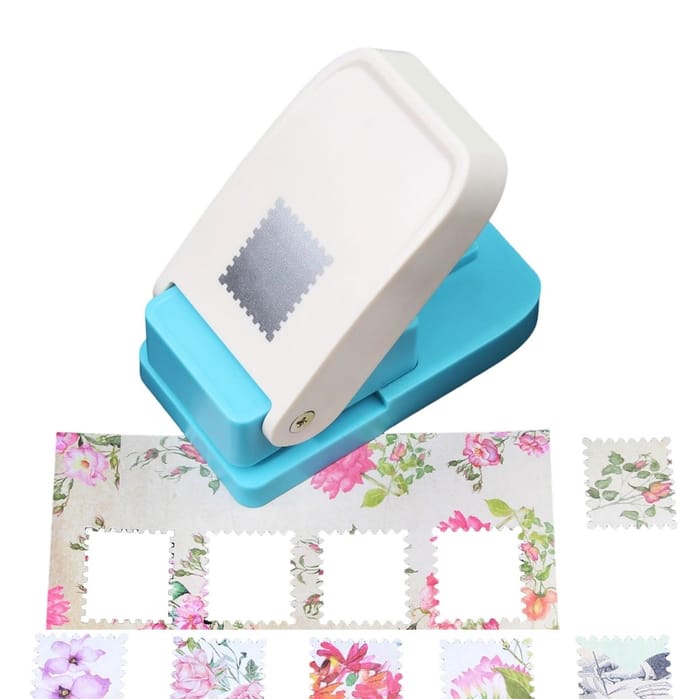 Dailygoods- Perforator Groot - Multifunctioneel - Ergonomisch Ontwerp - Draagbaar - Voor Karton/Labels/Postzegels - Duurzaam Gereedschap - Gatenpons