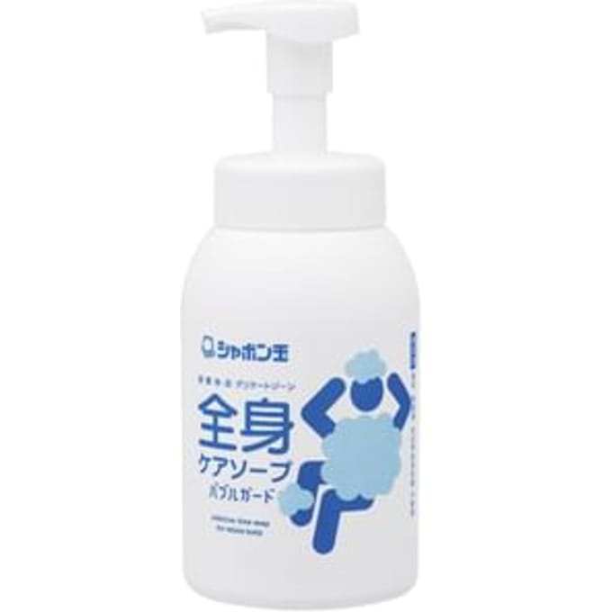 Shabondama Soap - Bubble Guard Additive-Free Soap For Whole Body 570ml