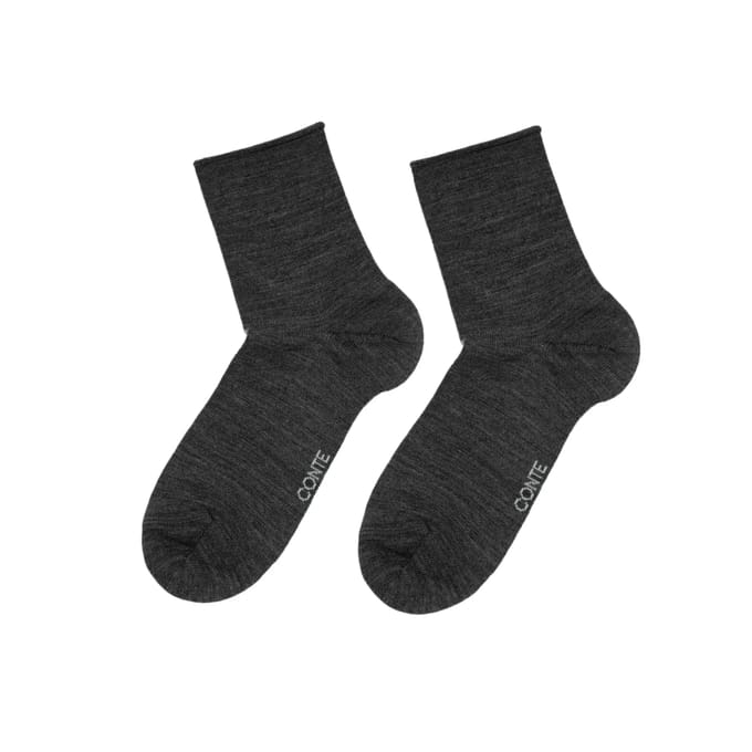 Dames lange en warme wollen sokken Conte Elegant Comfort