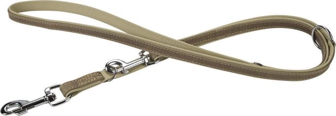 Beeztees leren dressuurlijn Comfort. Grijs. 200 cm x 18 mm.