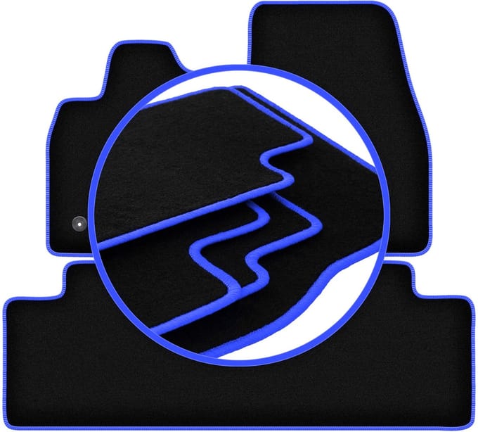 CARLUX-BLUE automatten voor: Ford Mustang Mach-e 0 (2020-)