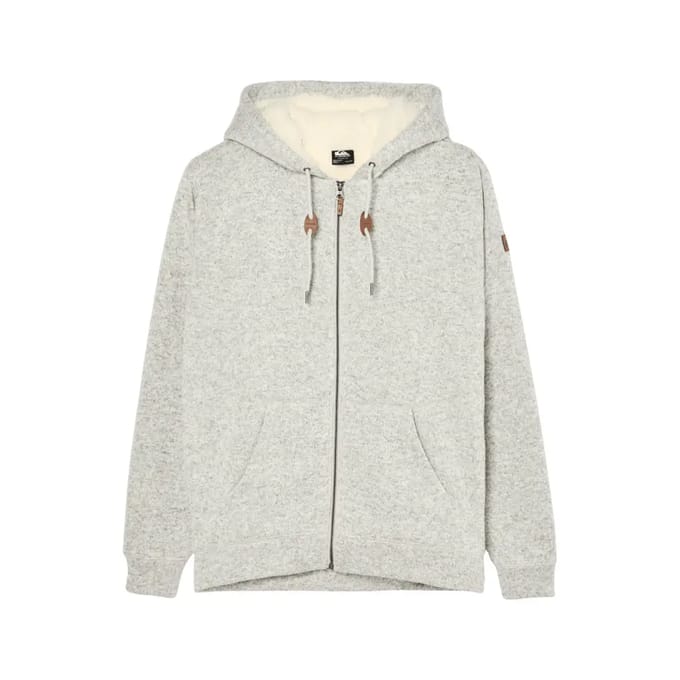 Sherpa hoodie met rits Quiksilver Keller