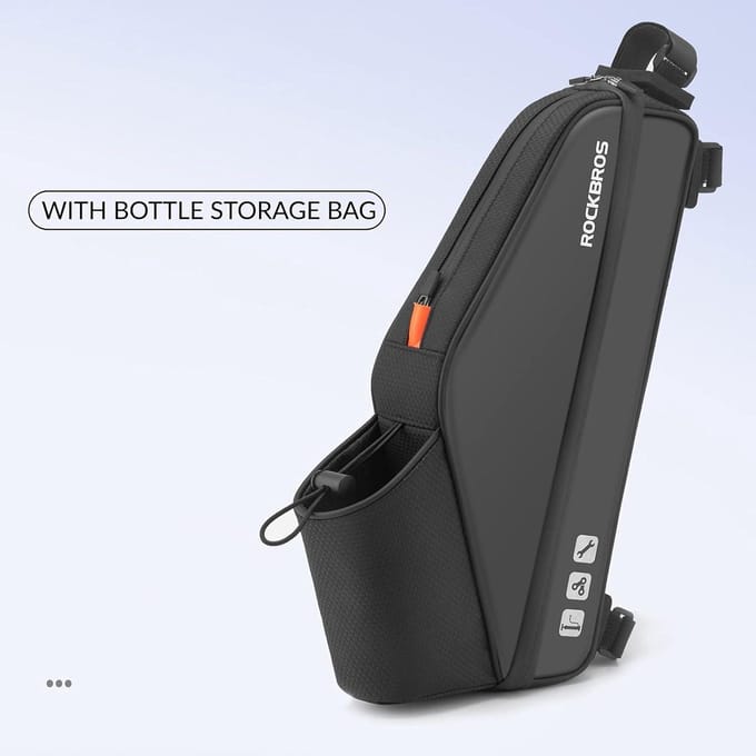 Waterdichte Driehoekige Frametas - 3L Vouwfiets Scooter Bidonvak