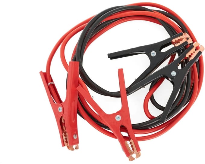GEKO Booster kabels - 600A - 3 meter - Rubberen handgrepen - Veilig en betrouwbaar