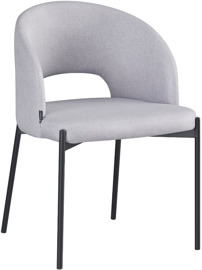 ExitoDesign SIENA - Eetkamerstoel - Grijs - Metalen Frame