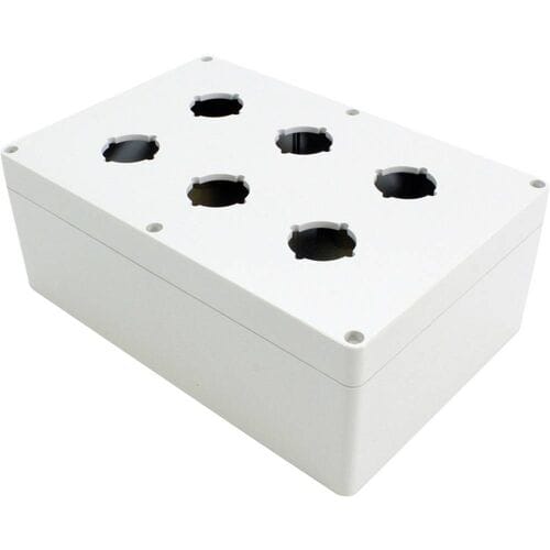 Hammond Electronics 1554PB6A Universele behuizing 240 x 160 x 90 Polycarbonaat Grijs 1 stuk(s)