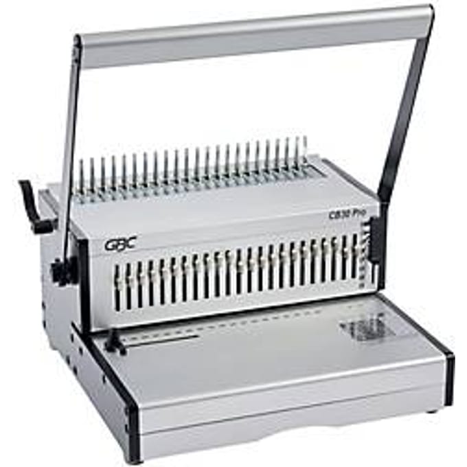 GBC CombBind CB30 Pro - Inbindmachine, 500 vel, perforeercapaciteit 30 vel, A4, rug 51 mm, afvalbak