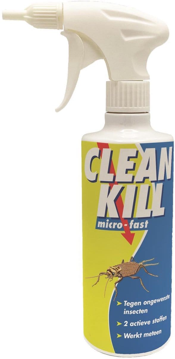 BSI - Clean Kill Micro-Fast - Insecticide spray tegen kruipende insecten - 500 ml