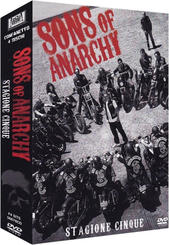 20th Century Fox Sons of Anarchy: Season 5 DVD Italiaans