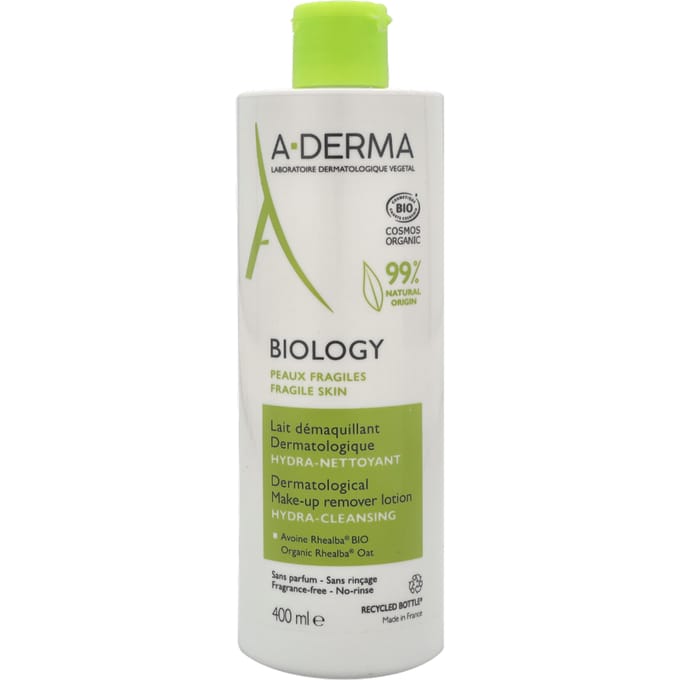 A-Derma Biology Dermatological Make-Up Remover Lotion400 ml.