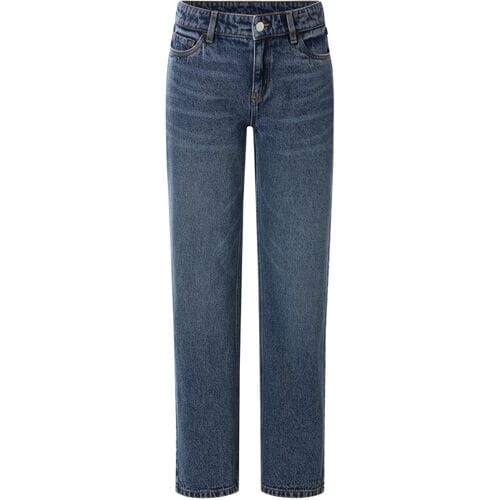 ESMARA KIDS Meisjes jeans - Straight fit (Donkerblauw, 146)