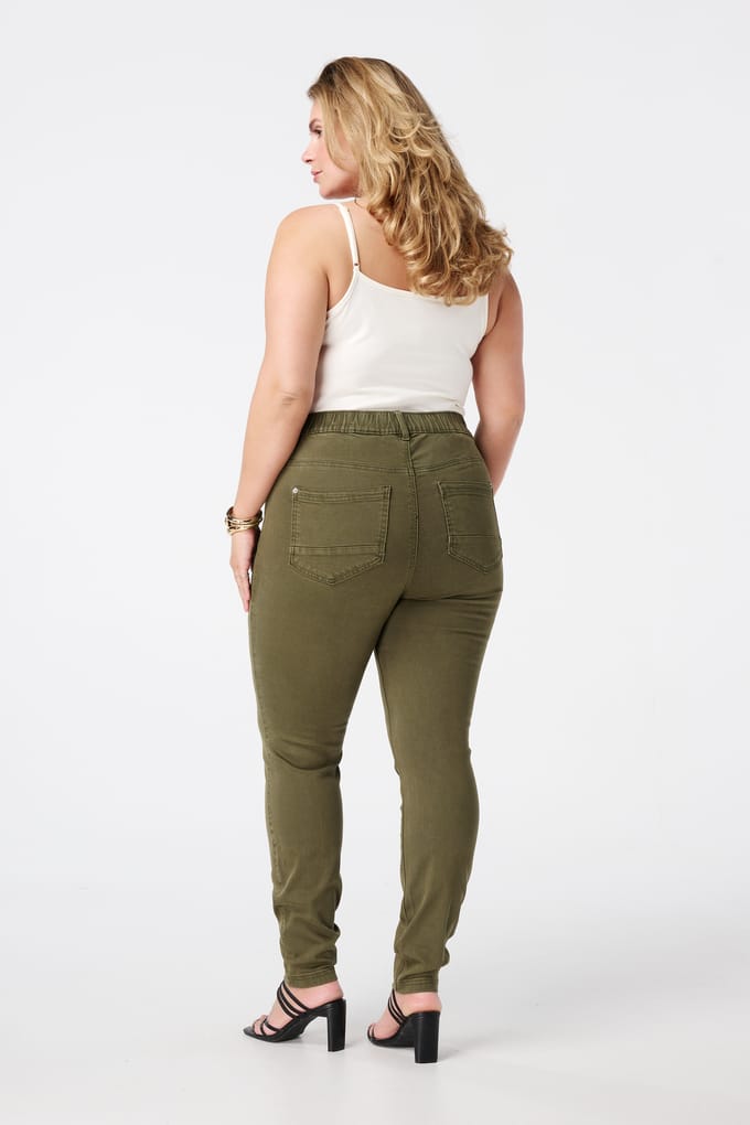 MS Mode Tregging Tregging met denim look