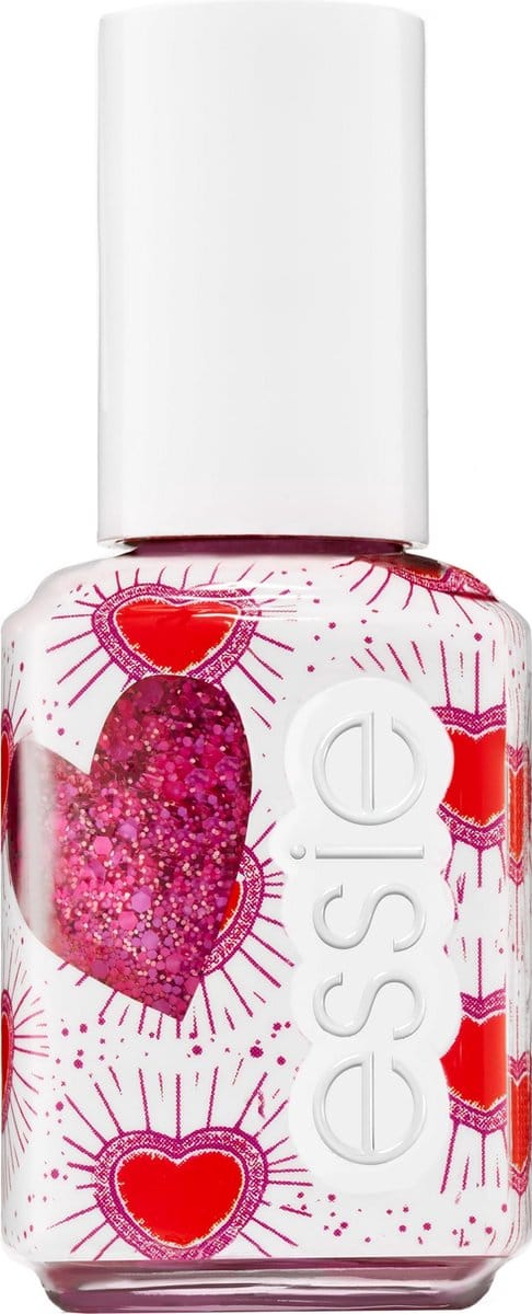 essie® - original - 602 sparkles between us - roze - glitter nagellak - 13,5 ml