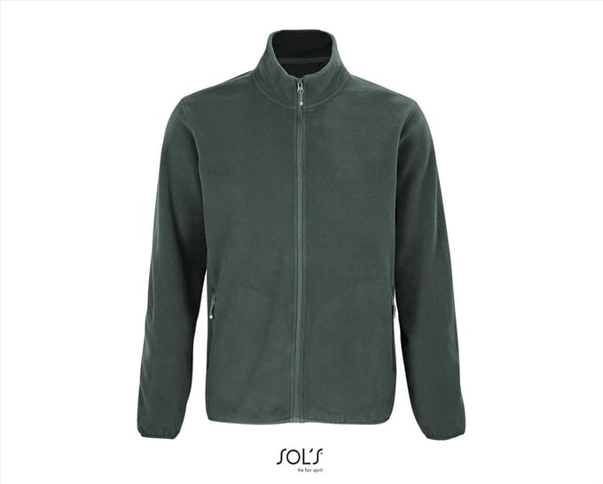 SOL'S Men´s Factor Zipped Fleece Jacket L03823 - Forest Green - 4XL