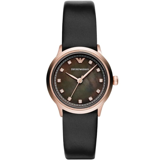 Emporio Armani AR1802 Parelmoer Wijzerplaat Dames Horloge