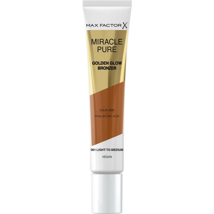 Max Factor Miracle Pure Golden Glow Bronzer 15ml (Verschillende Tinten) - 001 Light to Medium
