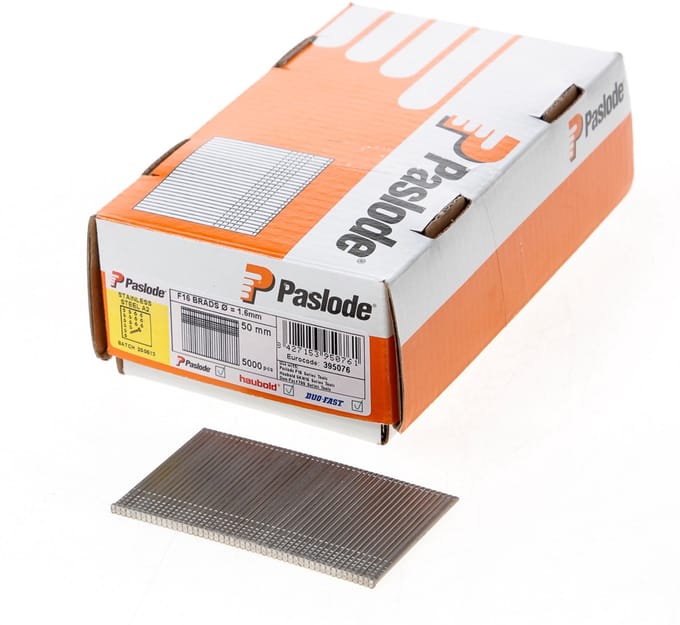 Paslode afwerknagel F16 x 50 RVS 395076 - 5000 Stuks