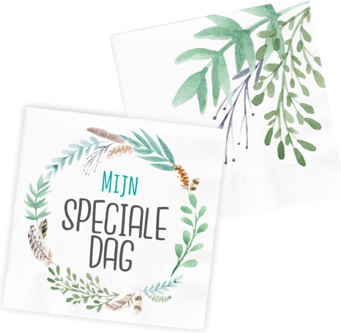 Folat - Servetten - mijn speciale dag (20 stuks)