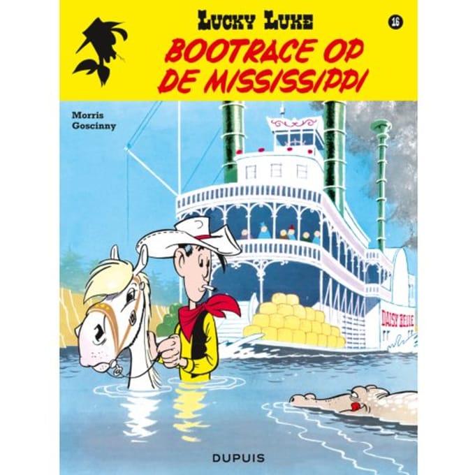 Bootrace Op De Mississipi - Lucky Luke - René Goscinny