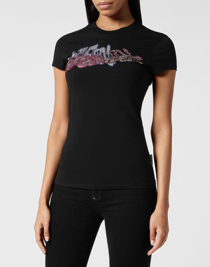 T-Shirt Slim Fit Bombing Graffiti