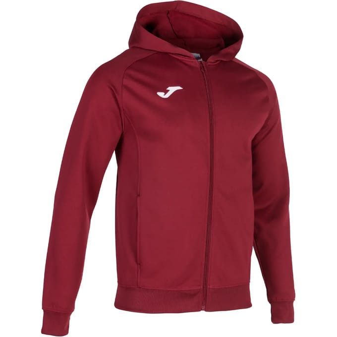 Joma Menfis Jas Met Kap Heren - Bordeaux | Maat: M