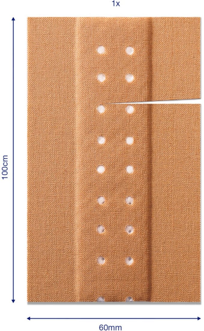 Hansaplast Classic - 2 x 6 cm - Voordeelverpakking
