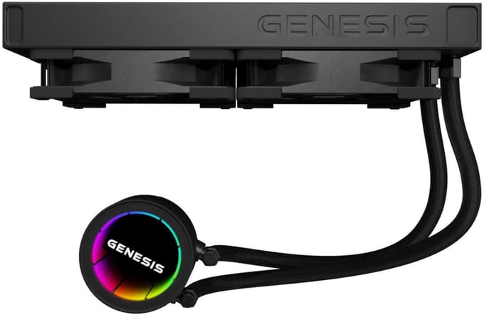 Genesis Hydria 240 Argb Waterkoeler Voor Pc Met 240Mm Radiator