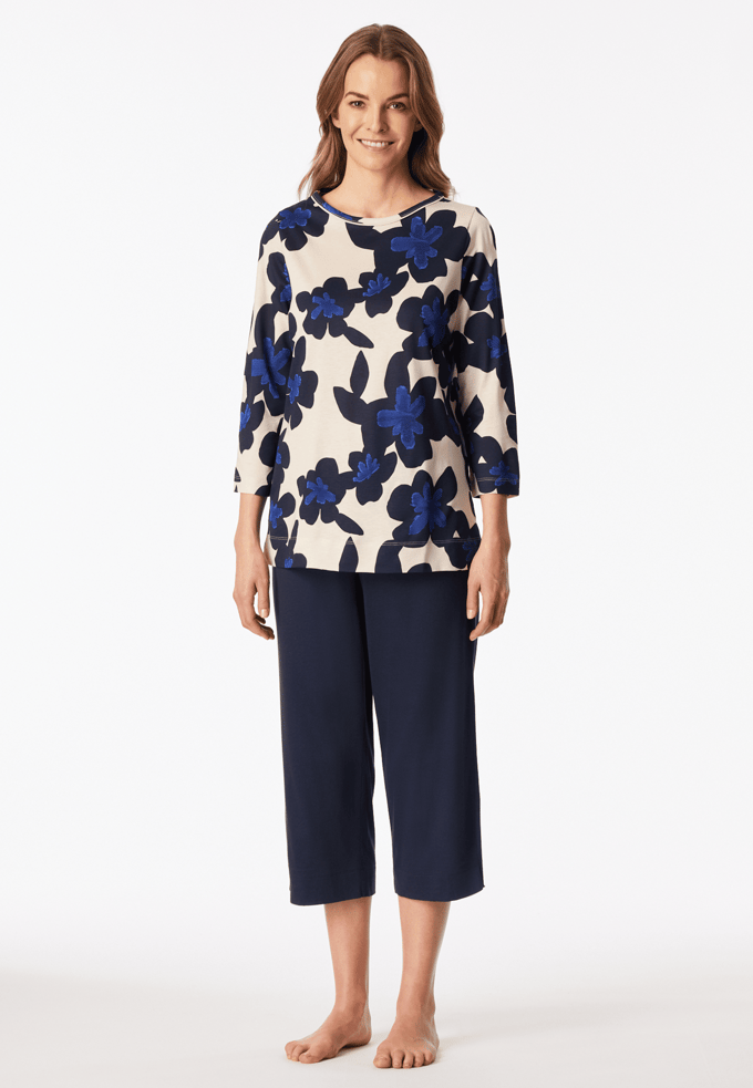 3/4-langer pyjama, multicolor - Comfort Nightwear 36
