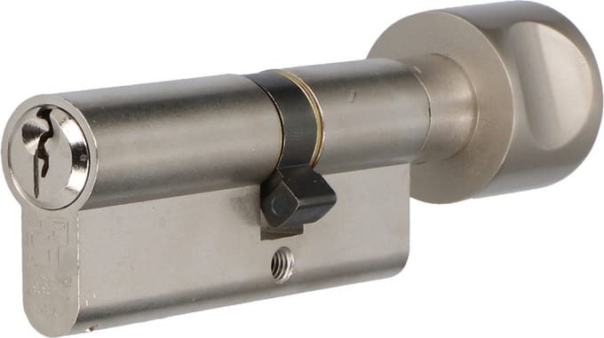 S2 veiligheidscilinder S6 K45/65 SKG 2, knopcilinder (verschillend sluitend)