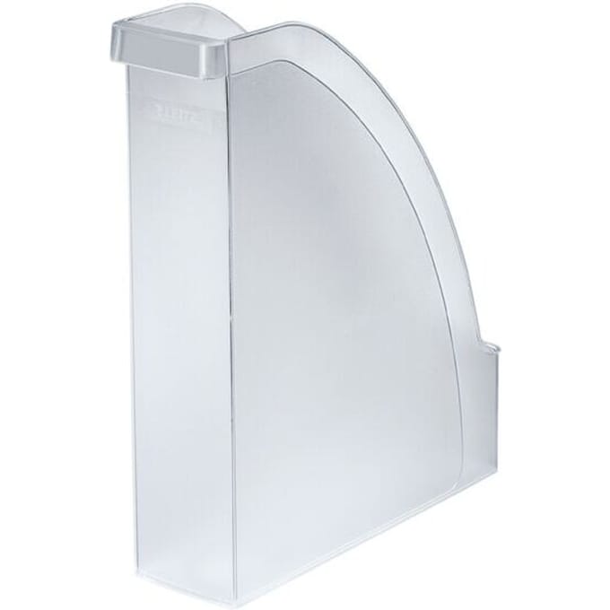 Leitz 24760003 Duurzame Tijdschriftenhouder - Polystyreen - Transparant- 1 Stuk