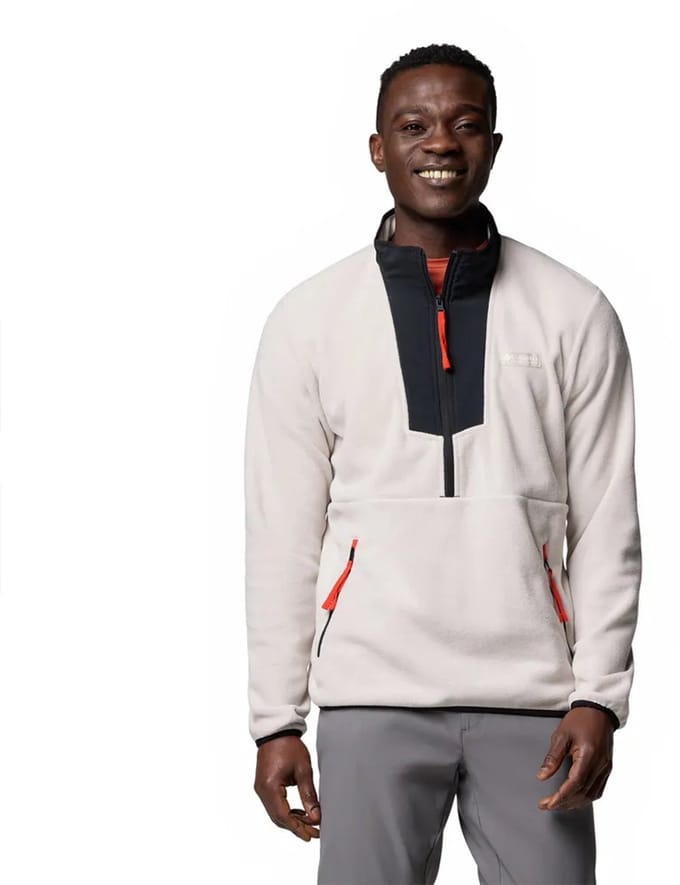 Columbia Sequoia Grove™ Fleece Met Halve Rits Beige 2XL Man