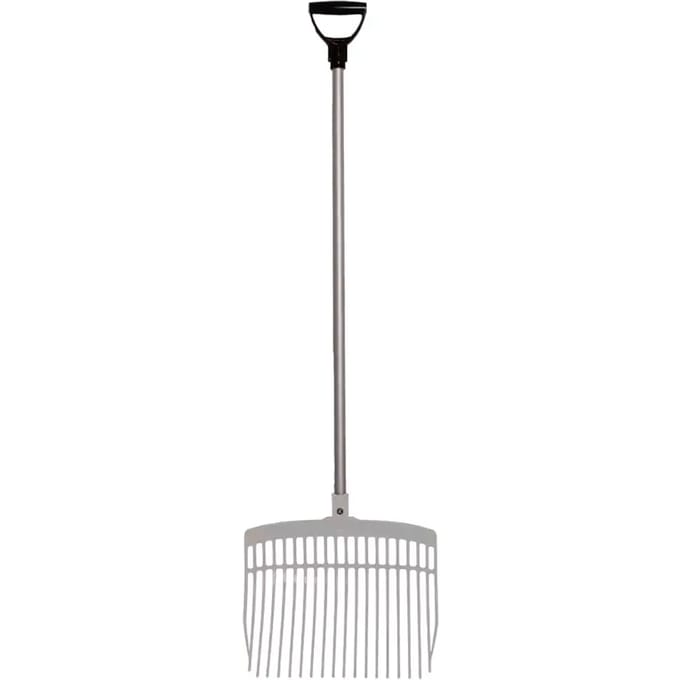 Grooming Deluxe - Steel voor aluminium schepvork zwart