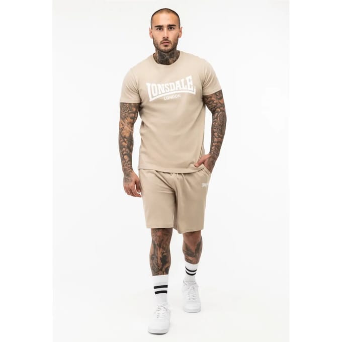 T-shirt en shortset Lonsdale Moy