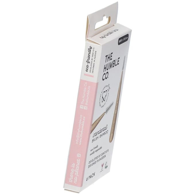 The Humble Co. Interdental Brush® Bamboe interdentale rager Maat 0 - 0,4 mm 6 Tandenborstel