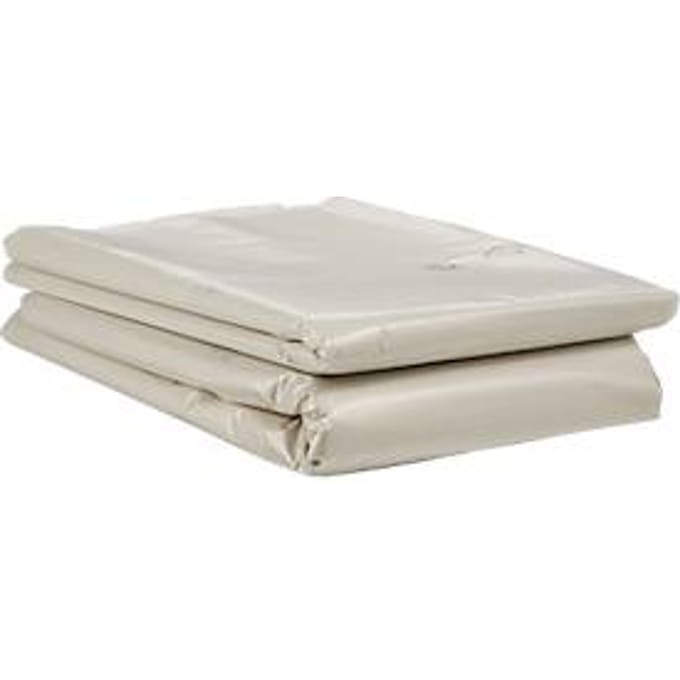 Deiss afvalzakken, 2500 l, dikte 60 μ, gerecycled LDPE, transparant, 25 stuks