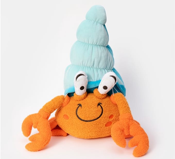 Woody - knuffel groot - hermietkreeft - 251-10-GTO-V/020 - +/-50cm