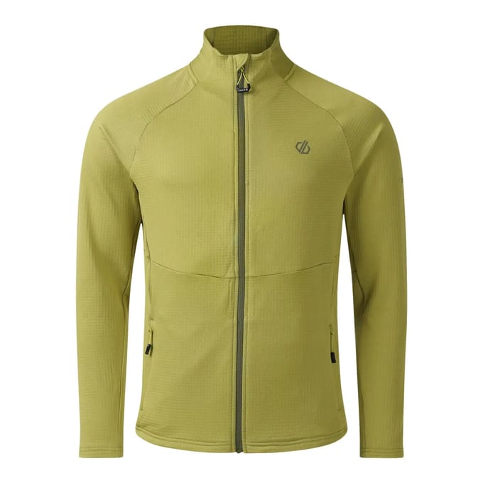 Dare2B Heren Apex Full Zip Stretch Midlayer